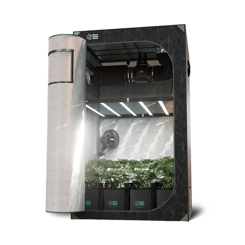 grow tent ac RQS LED Grow Tent Kit 120x120x200 cm